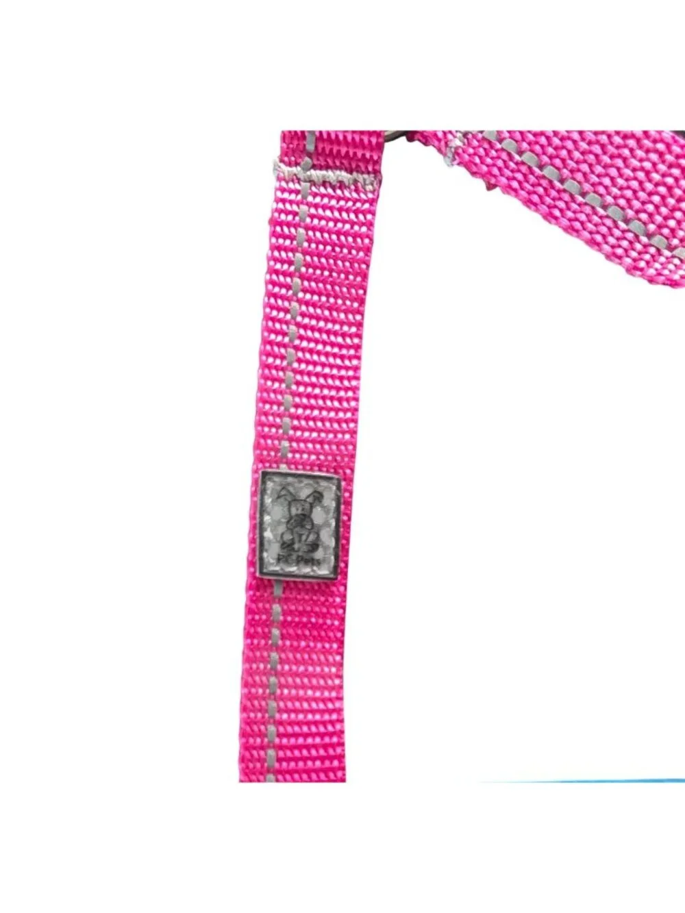 Reflective Pink Adjustable Dog Harness For Small Breeds